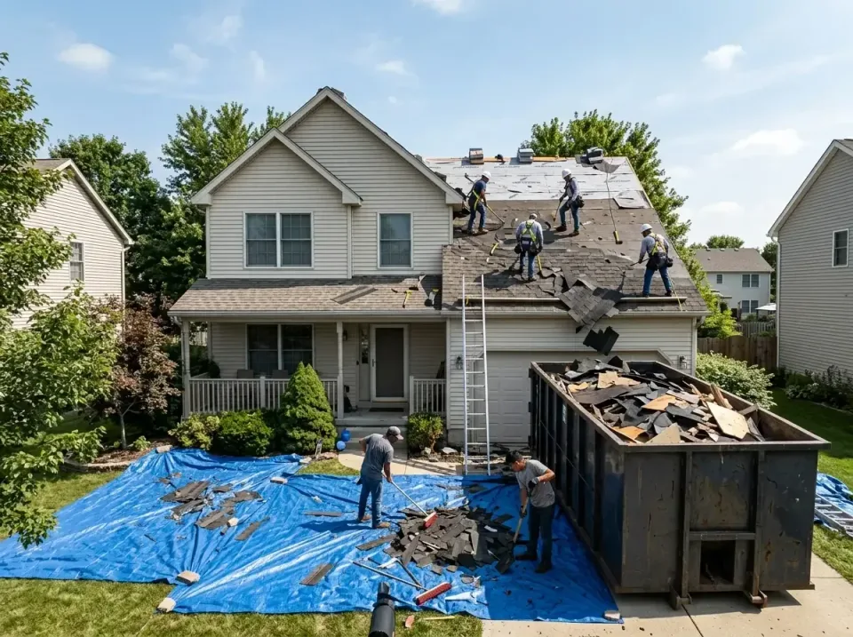 roof-replacement-debris-remova-004 — frequently asked questions, Cheapest Dumpster Rentals in Moody, AL